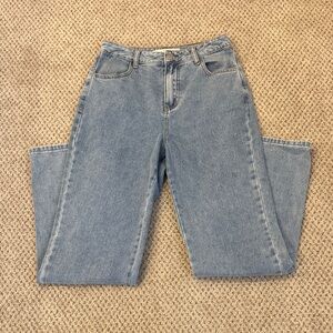 Grace Light Blue Straight Leg Women's Jeans